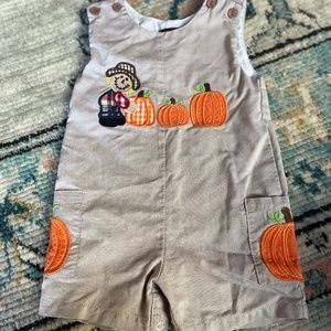 Fall baby boys romper